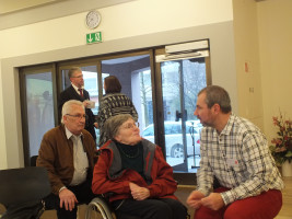 Kurt und Inge Hecht im Gespräch mit Harald Mansi