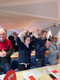 Begeisterte Mitglieder