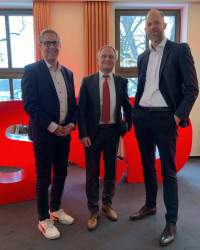 Michael Schrodi, Falk Sluyterman und Felix Henkel
